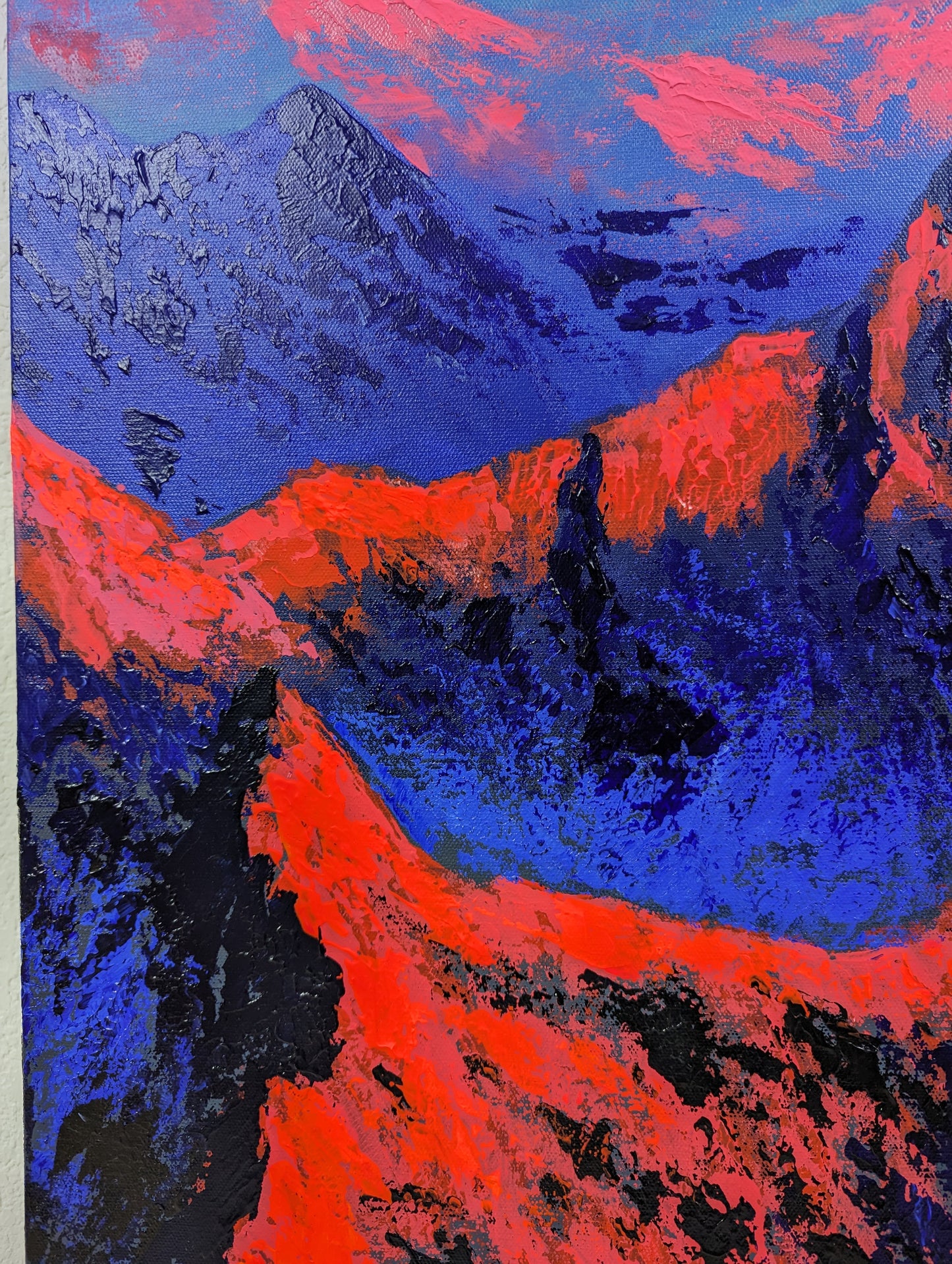 I LOOK UP TO THE MOUNTAINS
