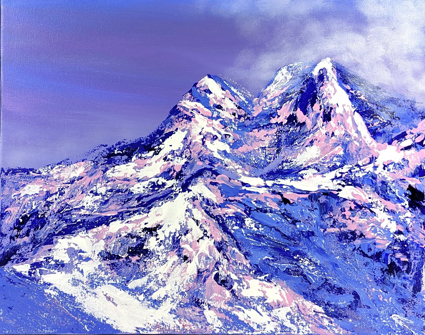 Painting Inspired by Mt. Foraker