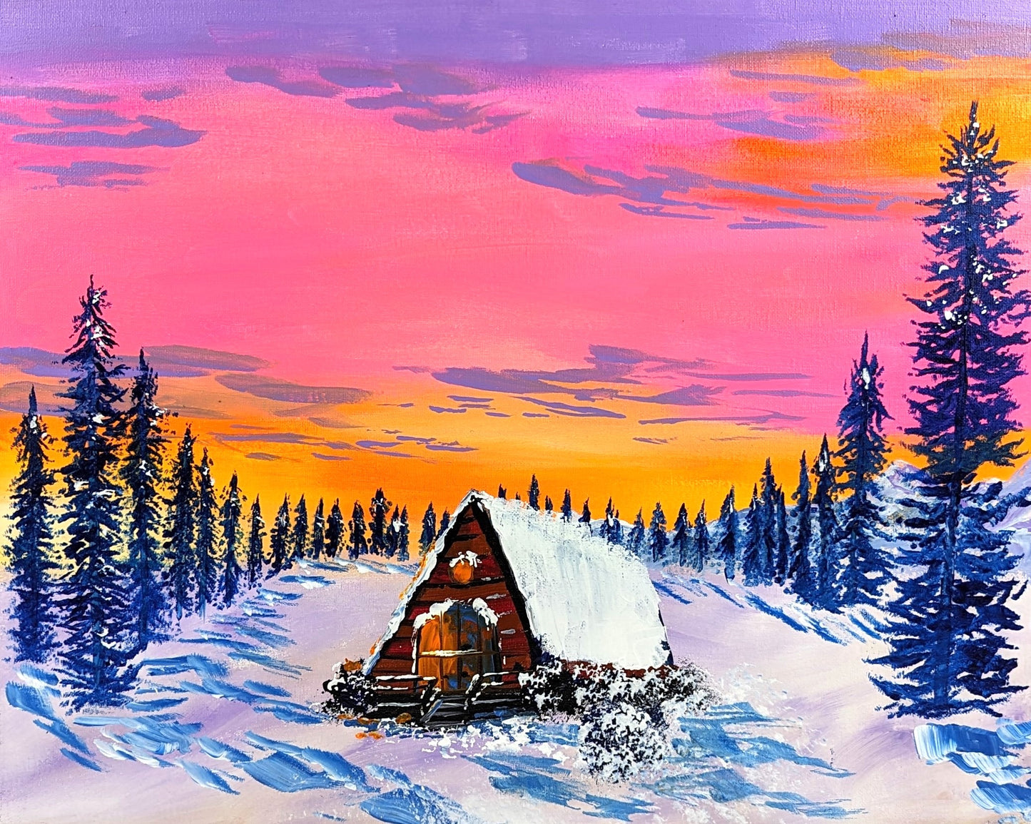 Winter Cabin